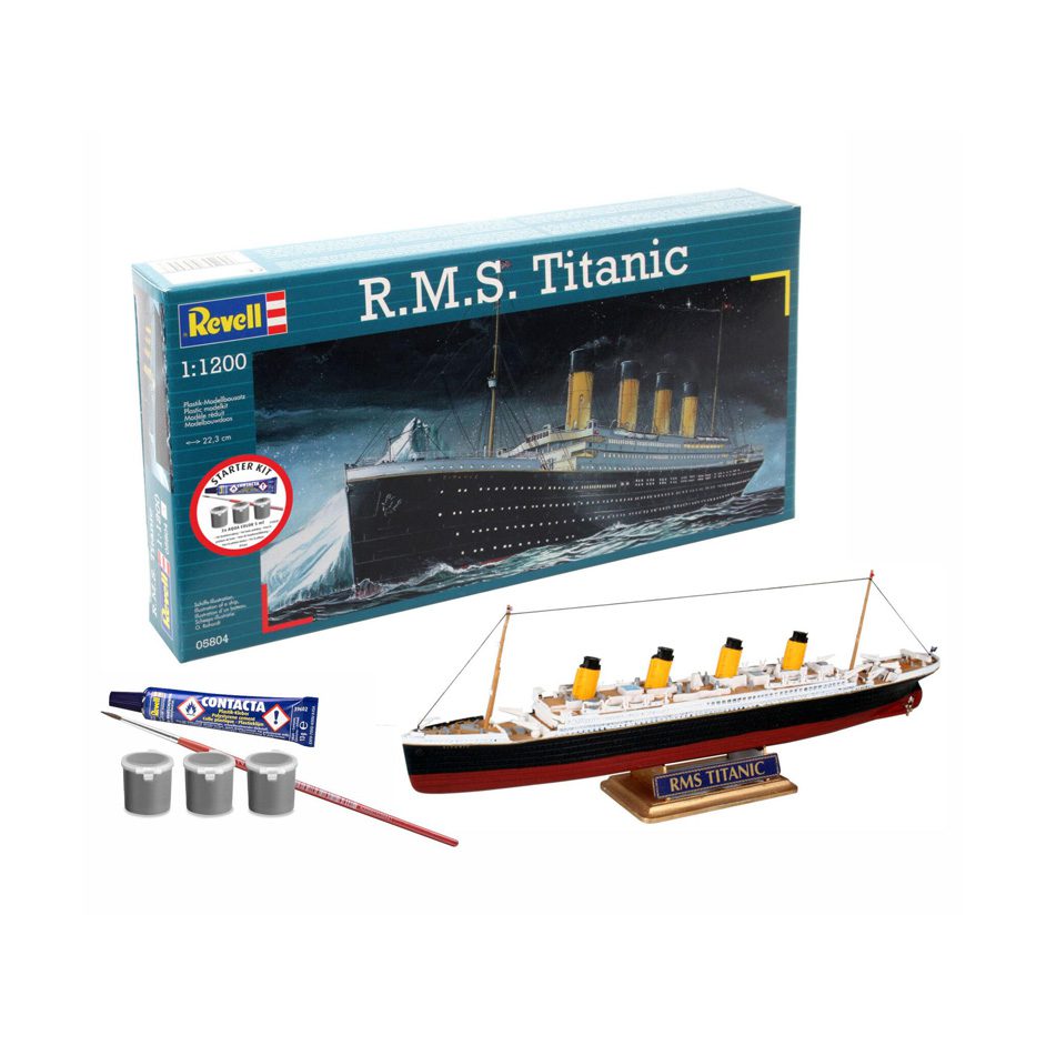 Revell R.M.S. Titanic Starter Kit 05804