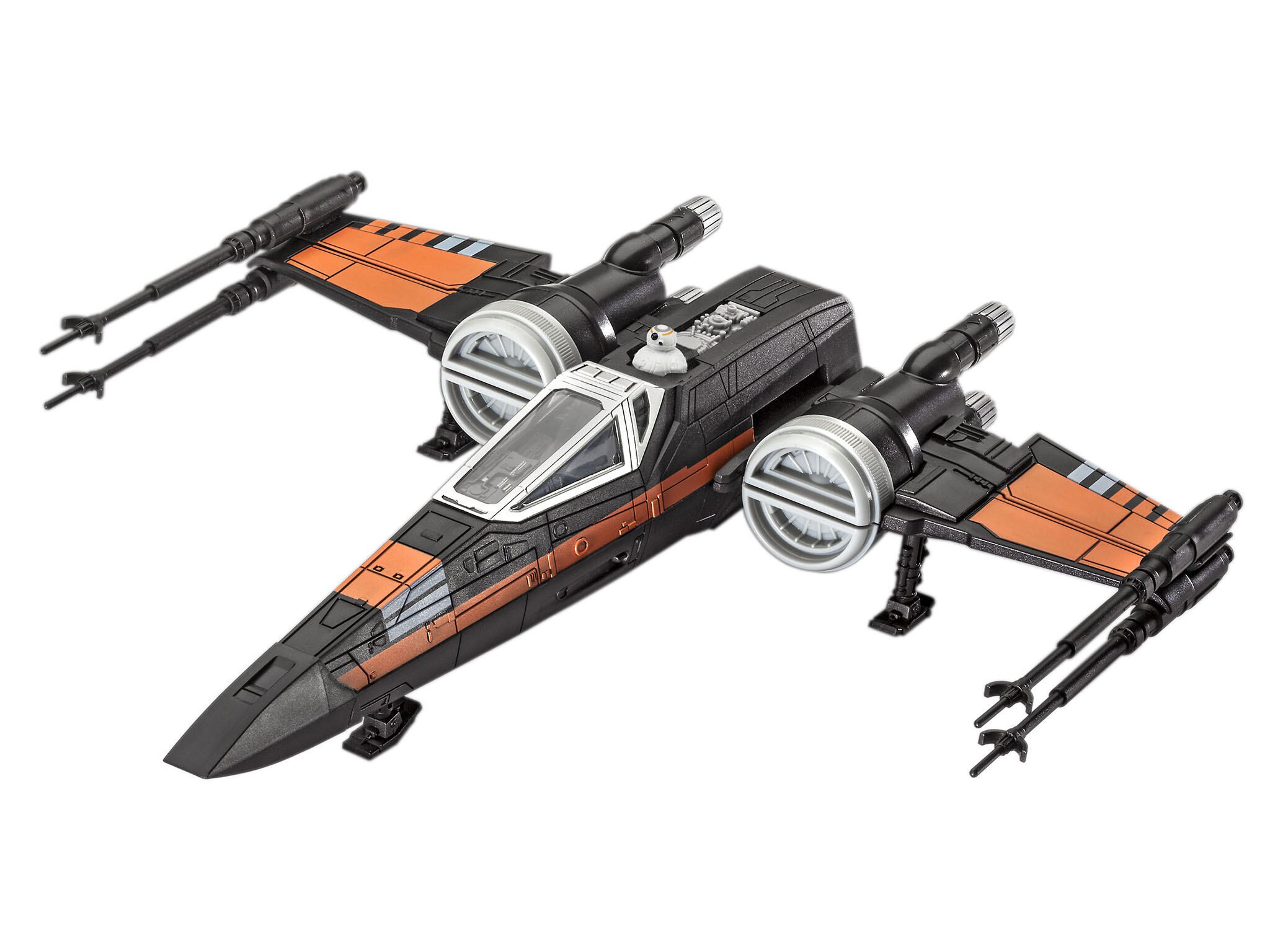 Revell Poe's X-Wing Fighter (w/Sound): Build & Play 06564
