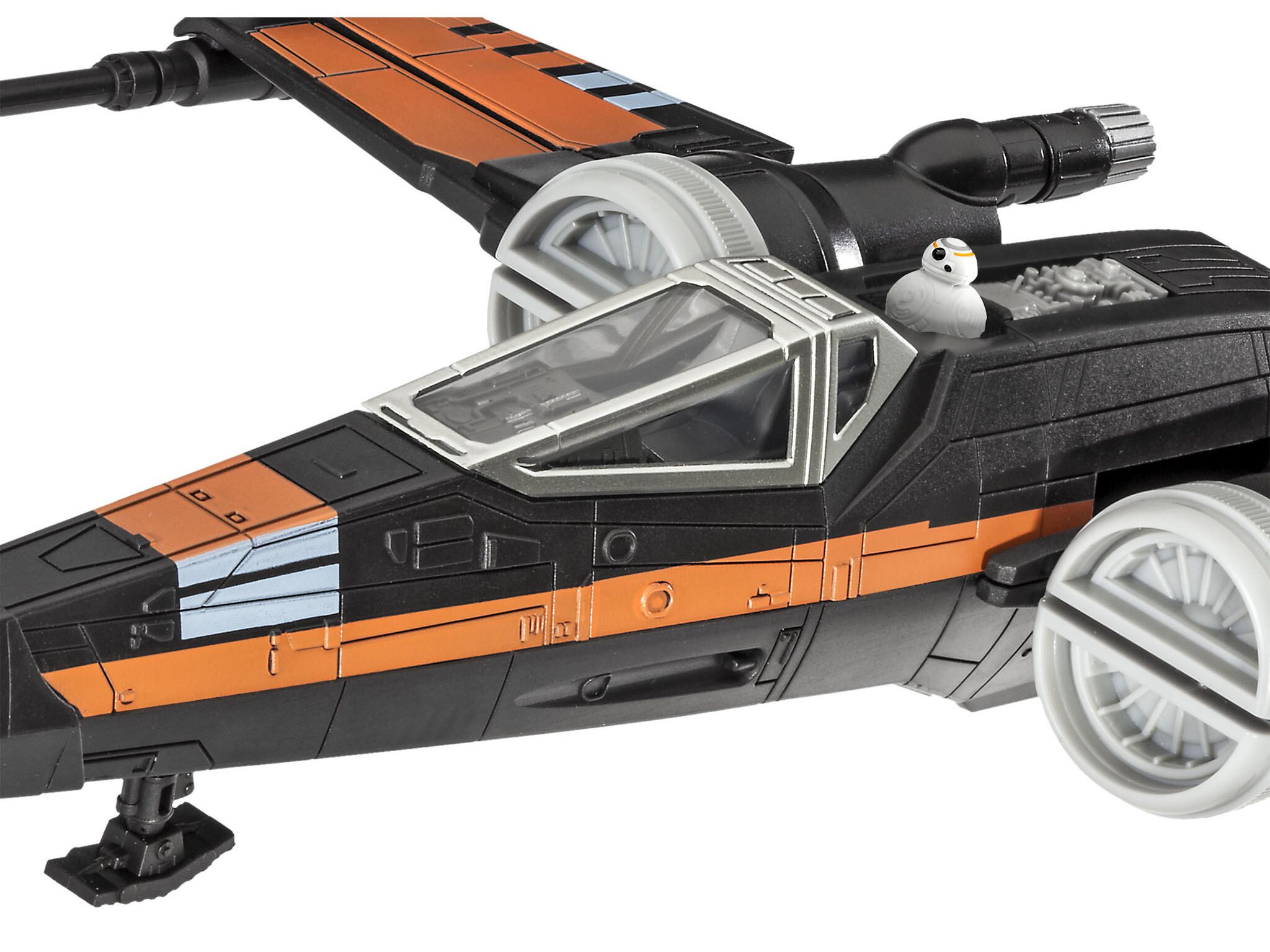 Revell Poe's X-Wing Fighter (w/Sound): Build & Play 06564