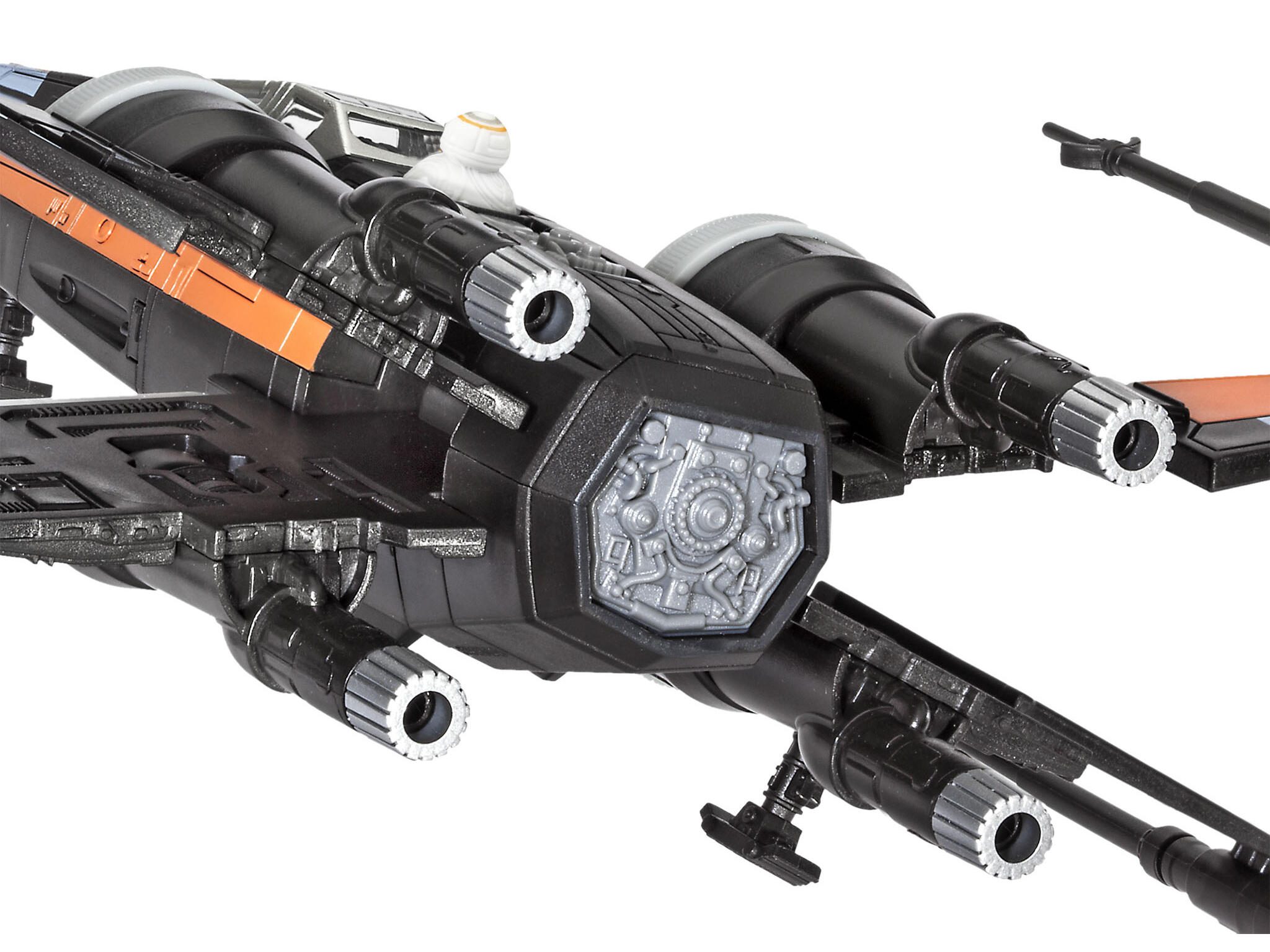 Revell Poe's X-Wing Fighter (w/Sound): Build & Play 06564