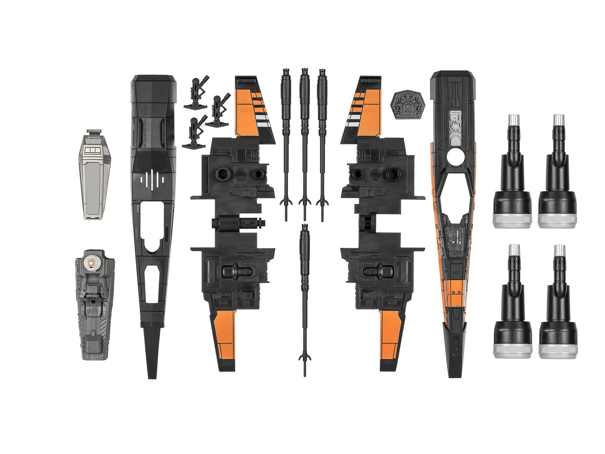 Revell Poe's X-Wing Fighter (w/Sound): Build & Play 06564