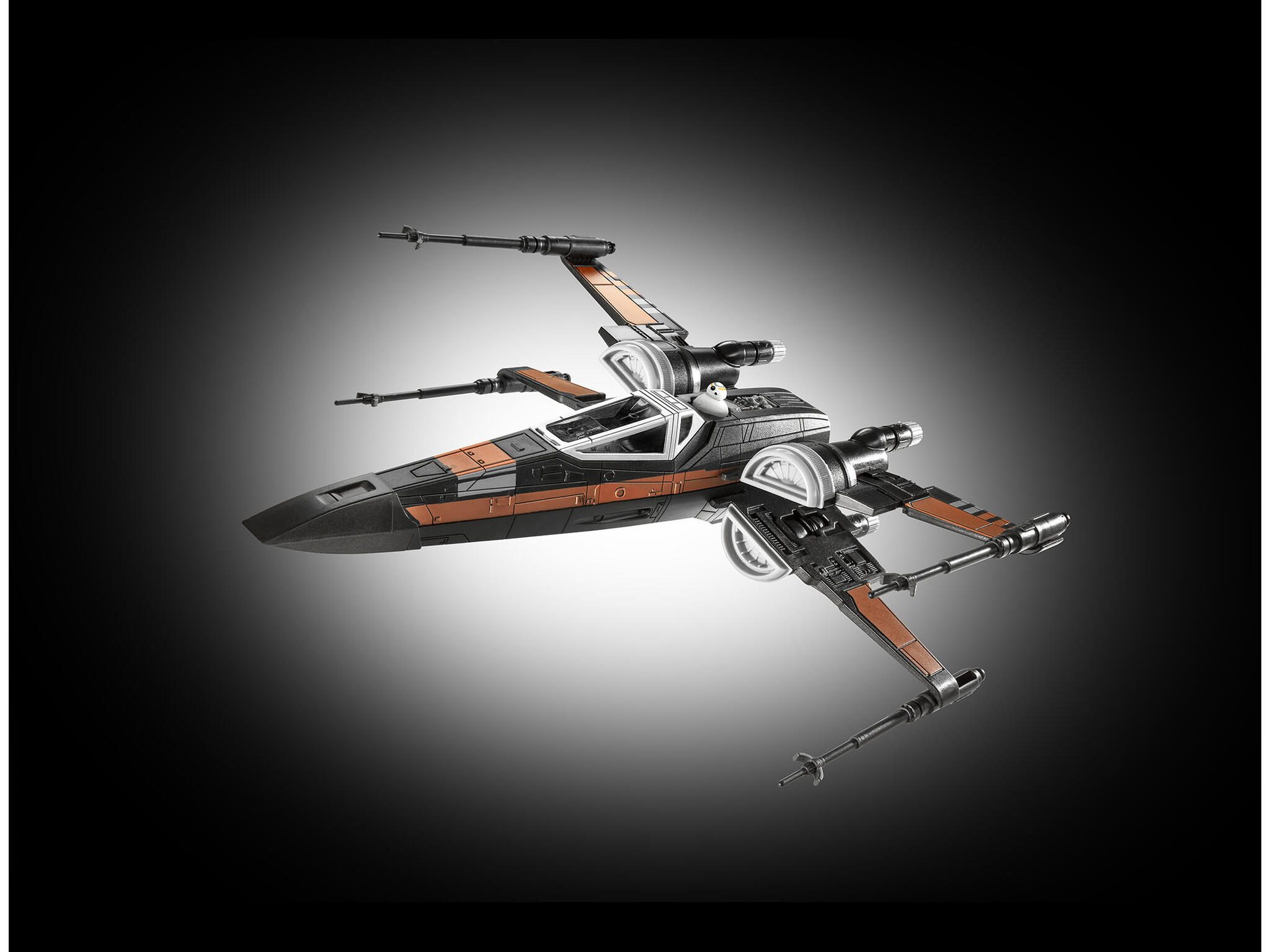 Revell Poe's X-Wing Fighter (w/Sound): Build & Play 06564
