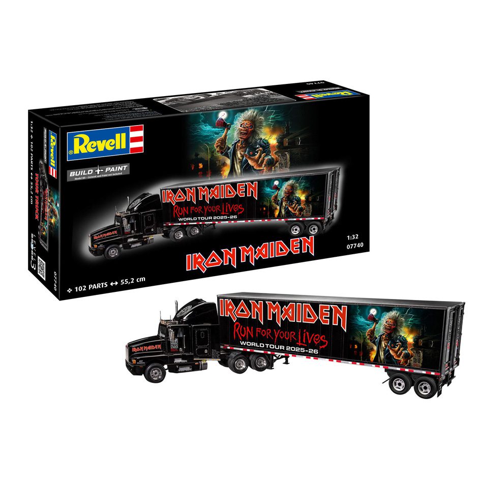 Revell Tour Truck "Iron Maiden" (50th Anniversary) 07740