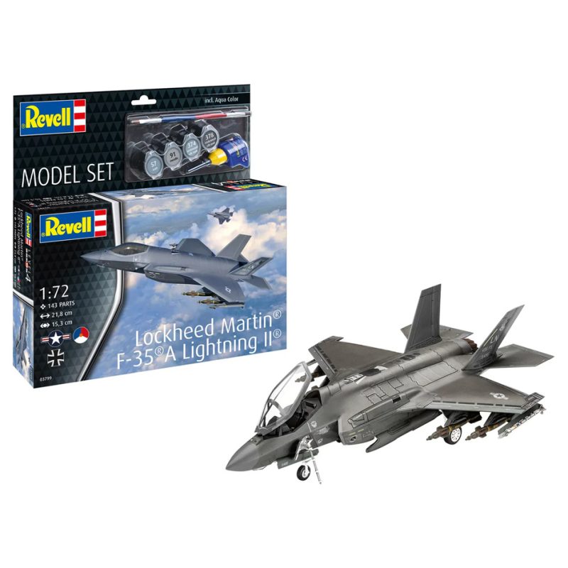 Revell Model Set Lockheed Martin F-35a Lightning II 63799