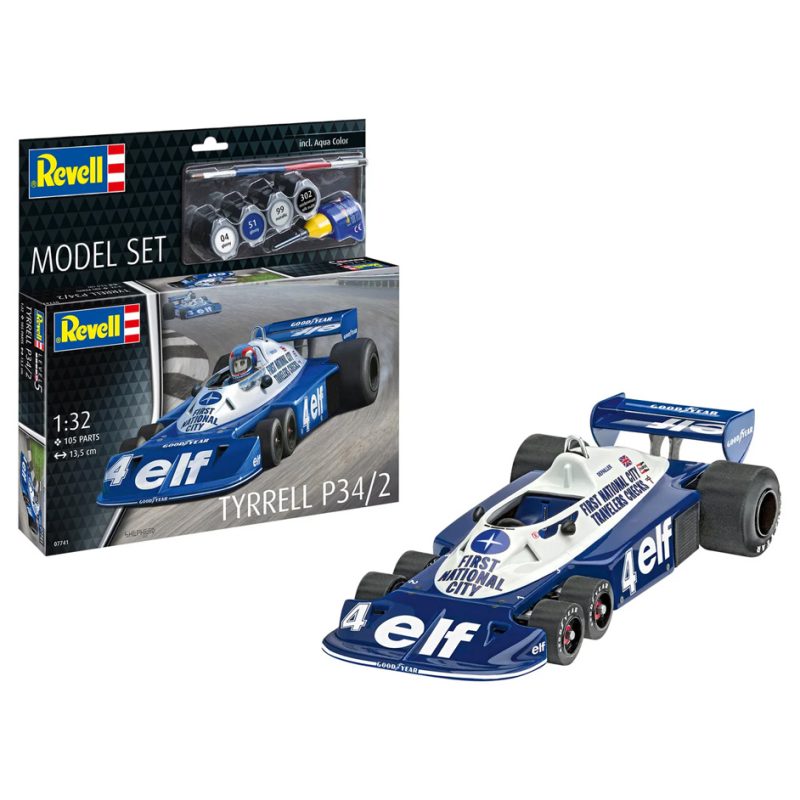 Revell Model Set Tyrrell P34/2 6-Wheeler 67741