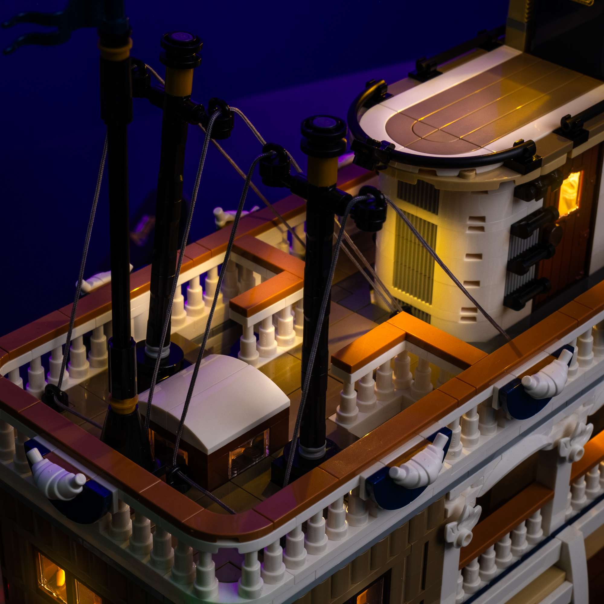 Light My Bricks (LMB) 2.0 Light Kit for LEGO #21356 River Steamboat