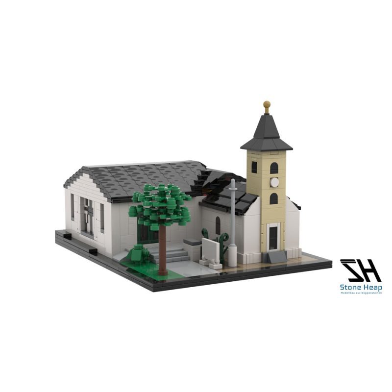 Stone Heap Mollmannsdorf Village Church (SH-020)