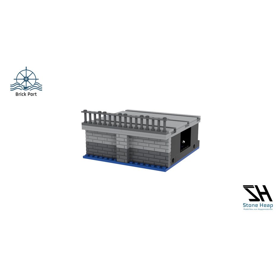 Stone Heap Harbor Base Module Straight (SH-4003)