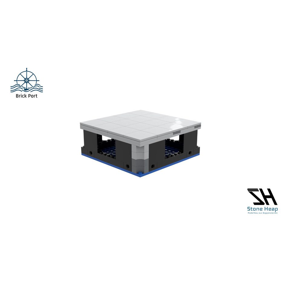 Stone Heap Harbor Base Module Corner (SH-4004)