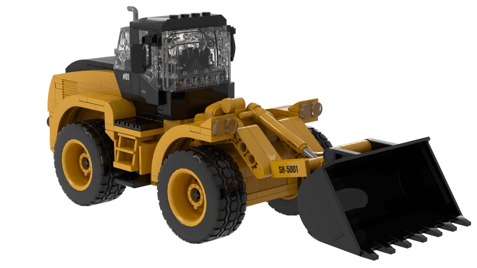 Stone Heap Wheel Loader SH-5001