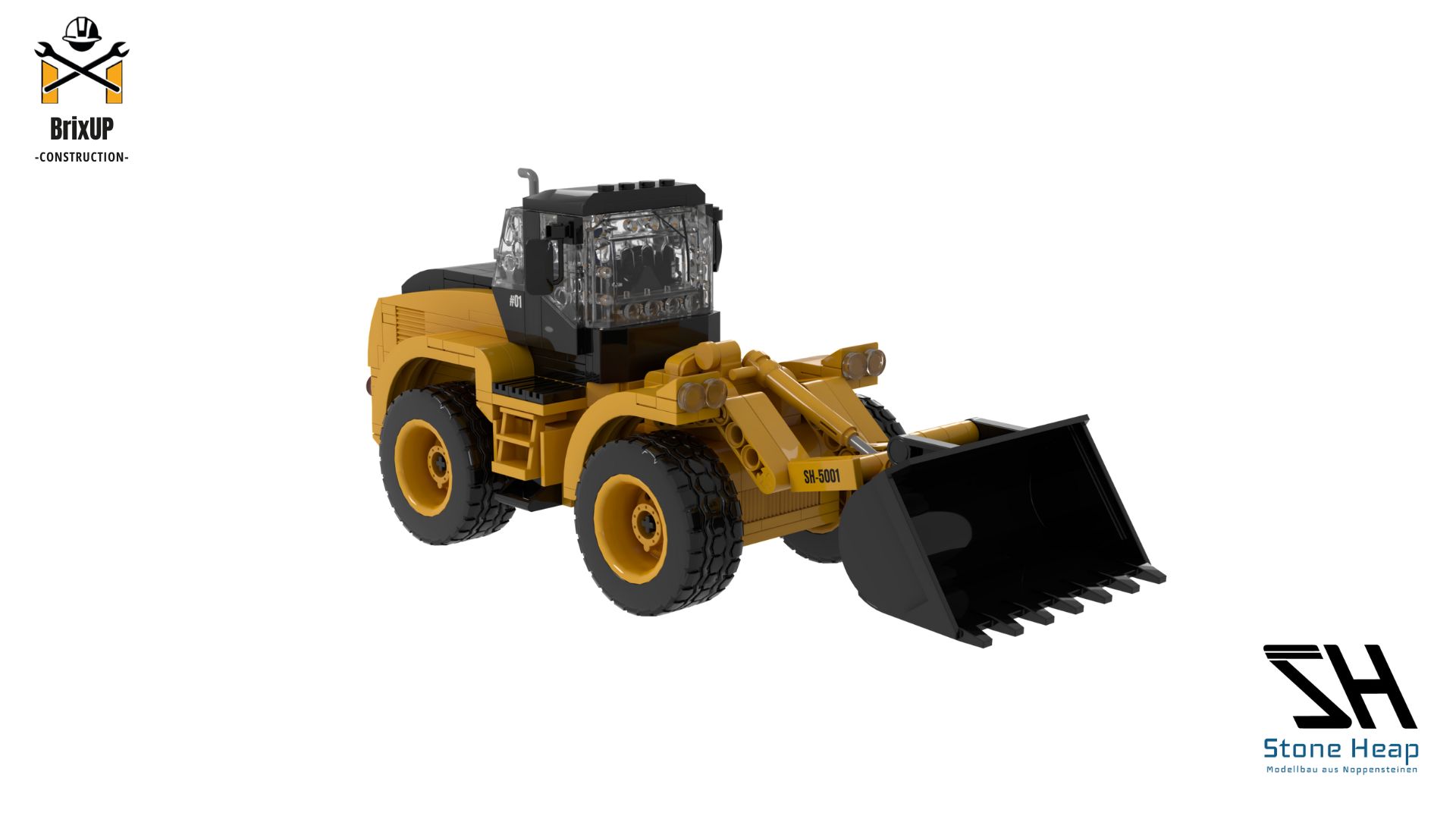 Stone Heap Wheel Loader SH-5001