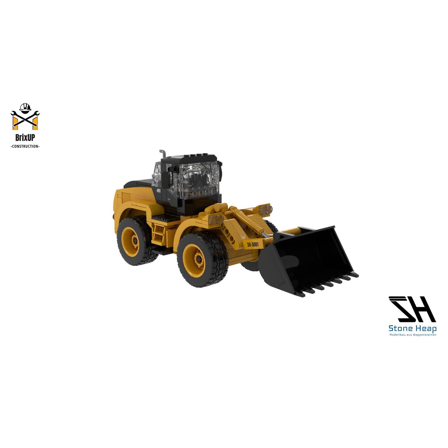 Stone Heap Wheel Loader SH-5001