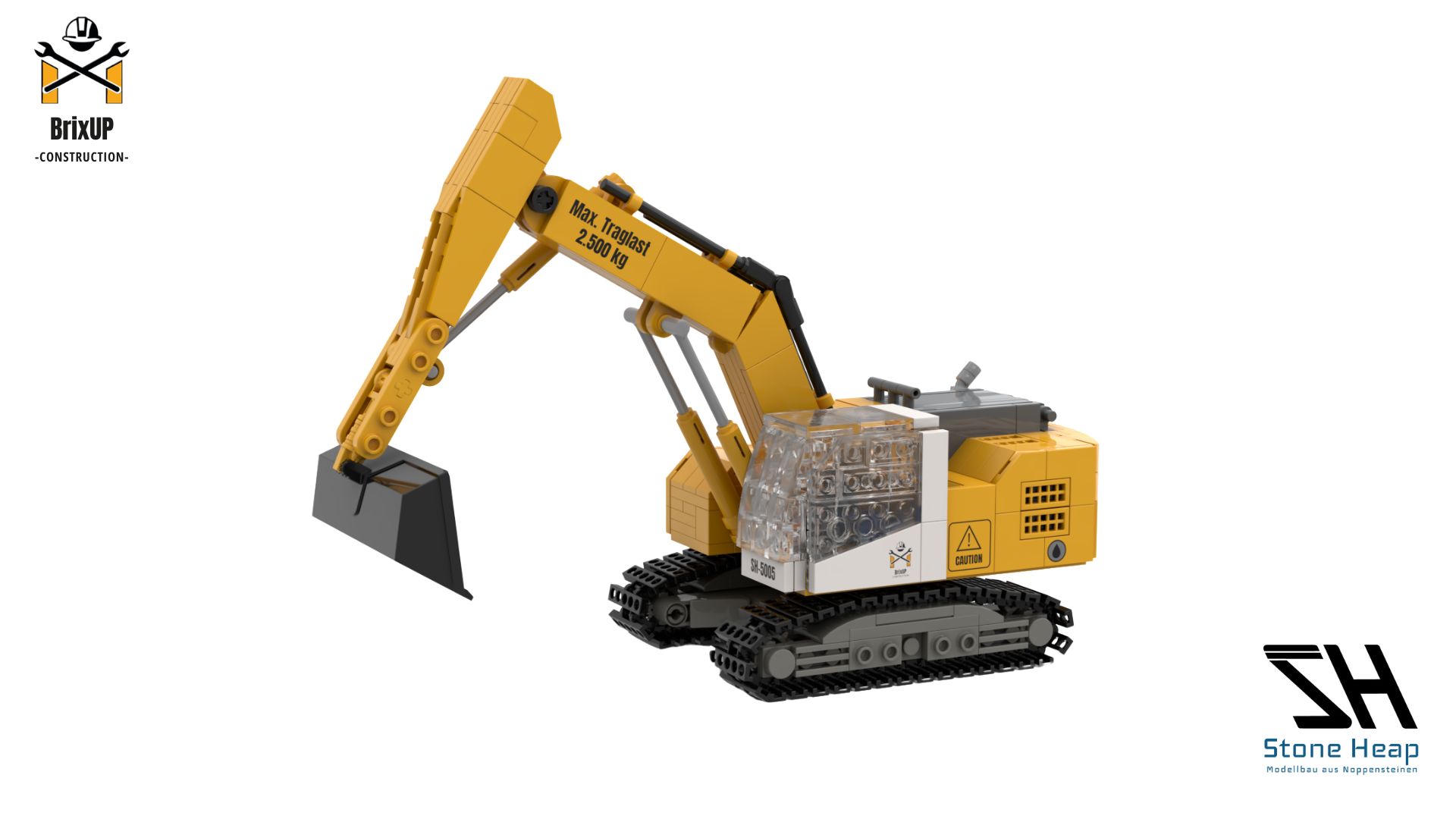 Stone Heap Large Excavator SH-5005