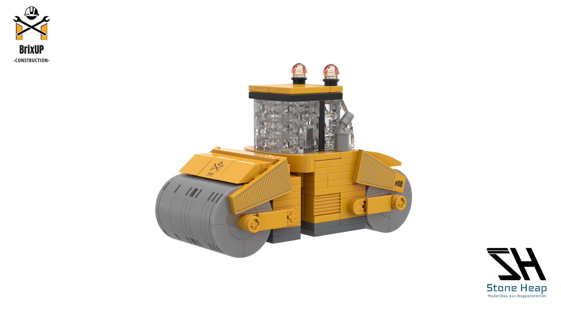 Stone Heap Road Roller SH-5008