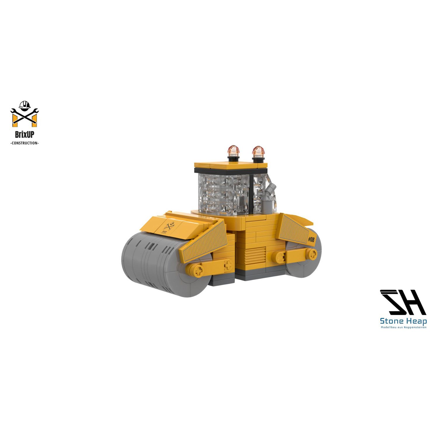 Stone Heap Road Roller SH-5008