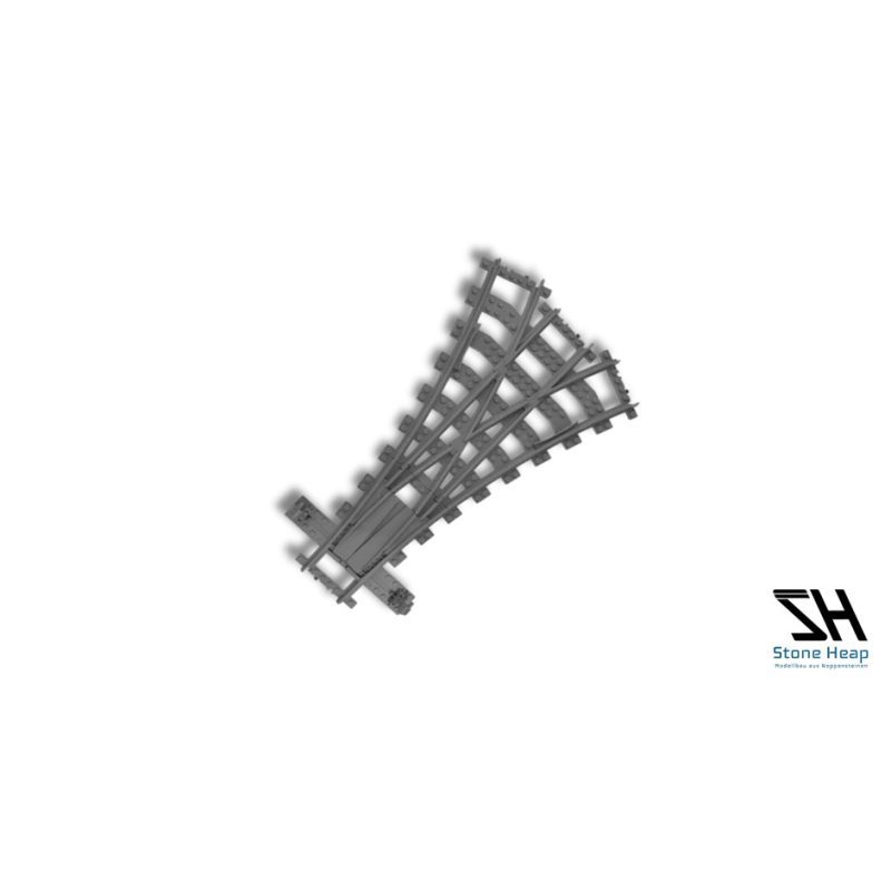 Stone Heap Three-way Turnout R104 (SH-9001)