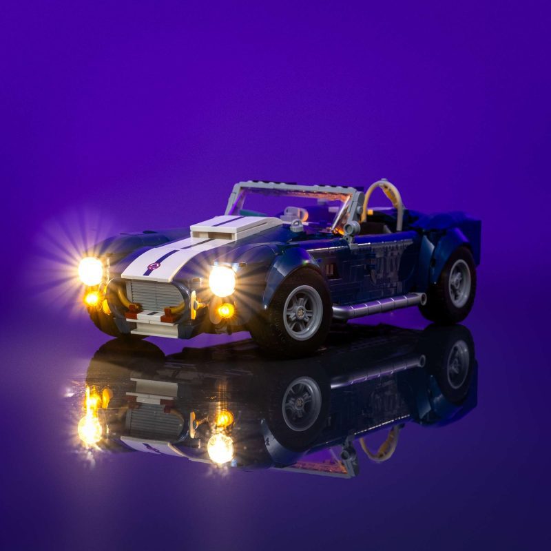 Light My Bricks (LMB) 2.0 Light Kit for LEGO #10357 Shelby Cobra 427 S/C