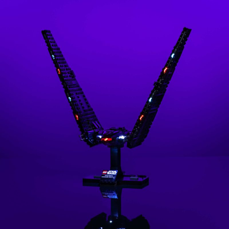 Light My Bricks (LMB) 2.0 Light Kit for LEGO #75406 Star Wars Kylo Ren Command Shuttle