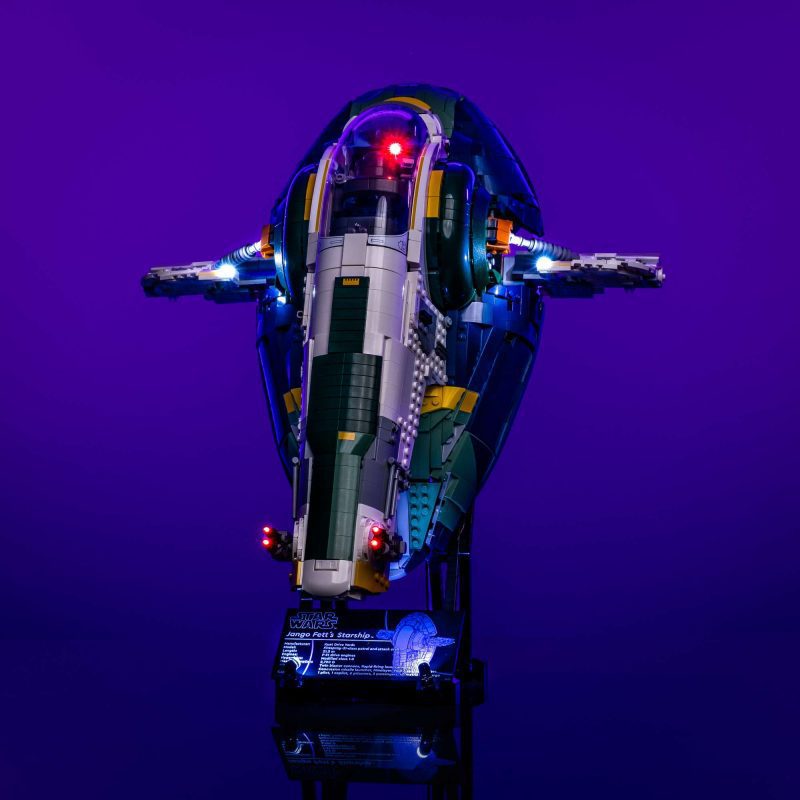 Light My Bricks (LMB) Light Kit for LEGO #75409 Star Wars UCS Jango Fetts Firespray-Class Starship