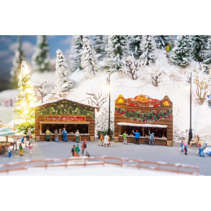 Faller 2 Christmas Market Stalls 272020