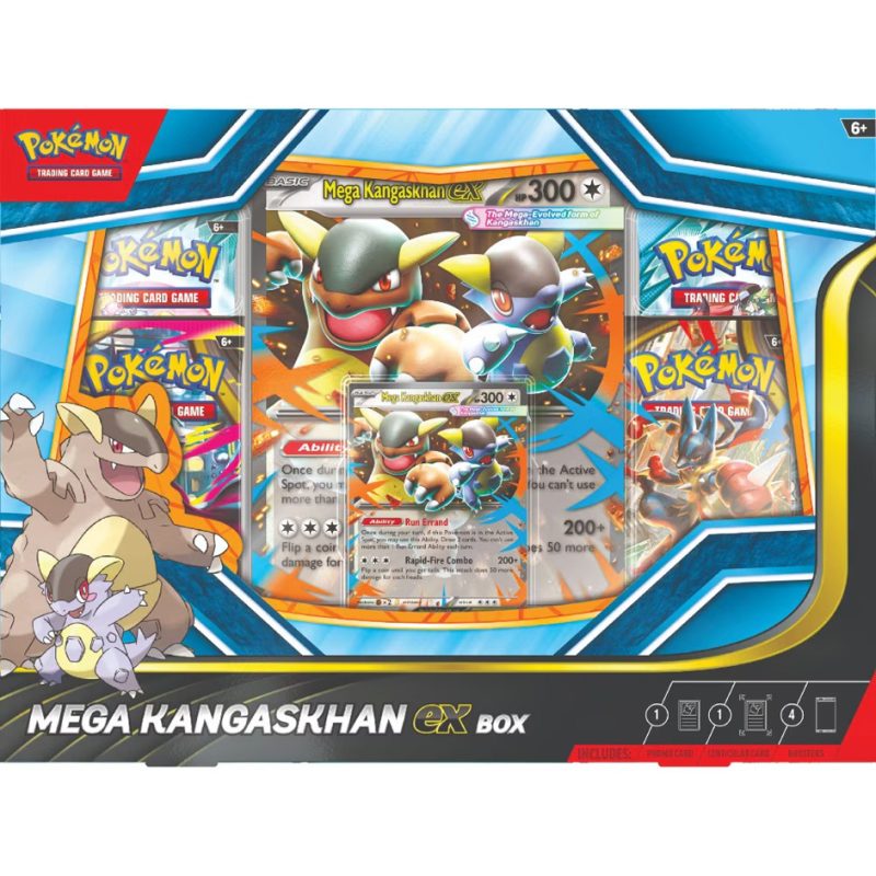 Pokemon Mega Kangaskhan ex Box (4 boosters) - English - 10-10064-101