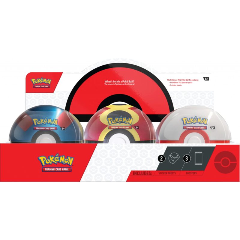 Pokéball Tin - English - 10-10113-101