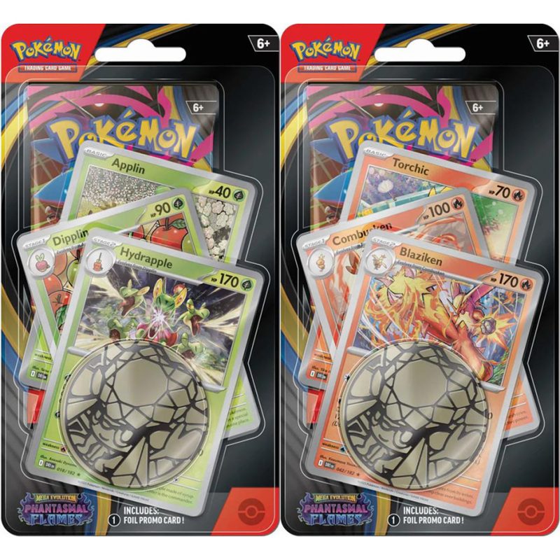 Pokemon ME 02 - Phantasmal Flames - Premium Checklane Blister - English - 10-10189-107