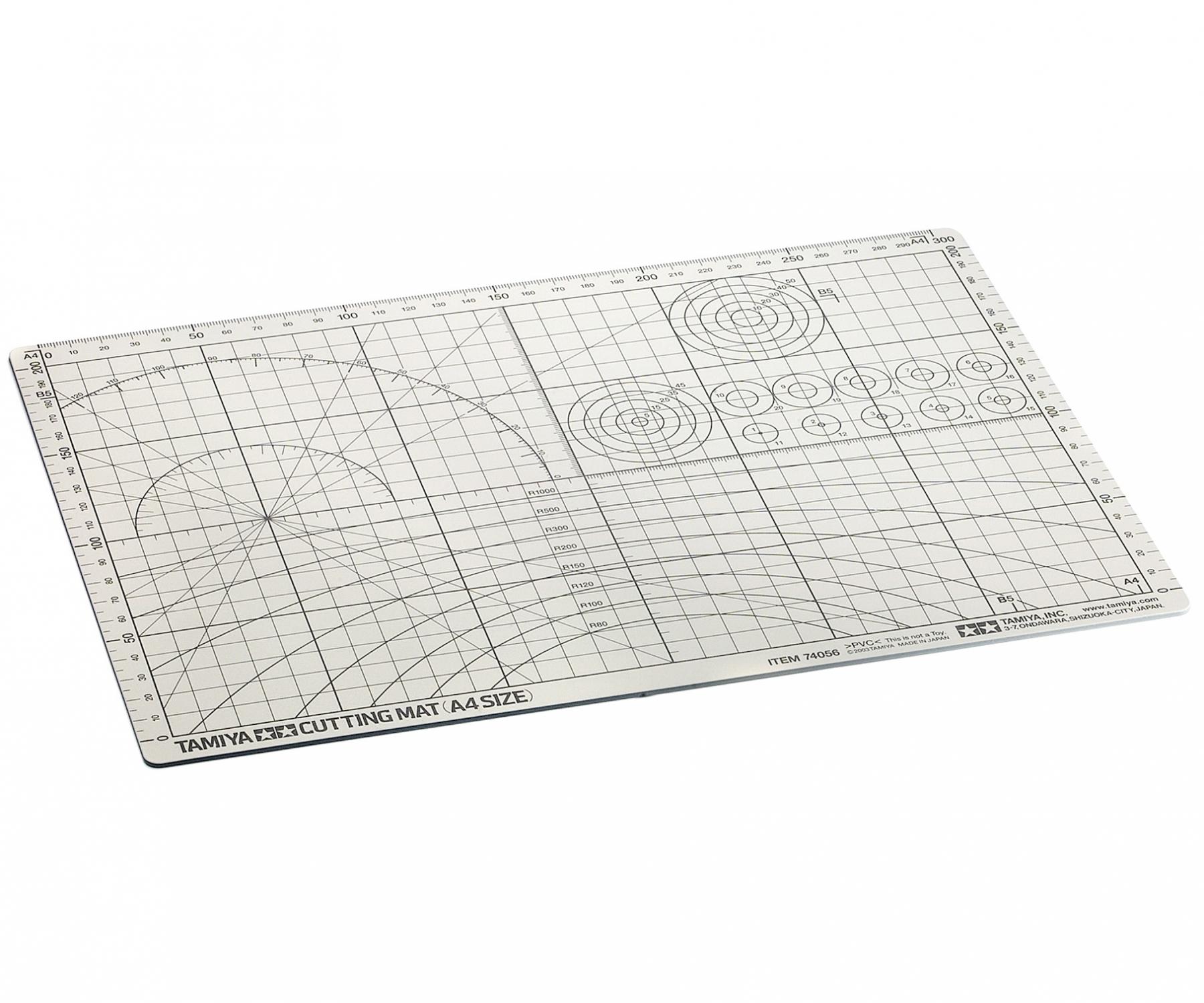 Tamiya Cutting Mat DIN-A4 Grey (74056)