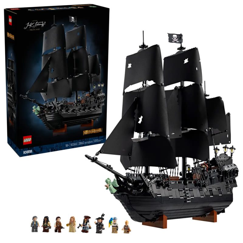 LEGO Icons 10365 Captain Jack Sparrow's Pirate Ship