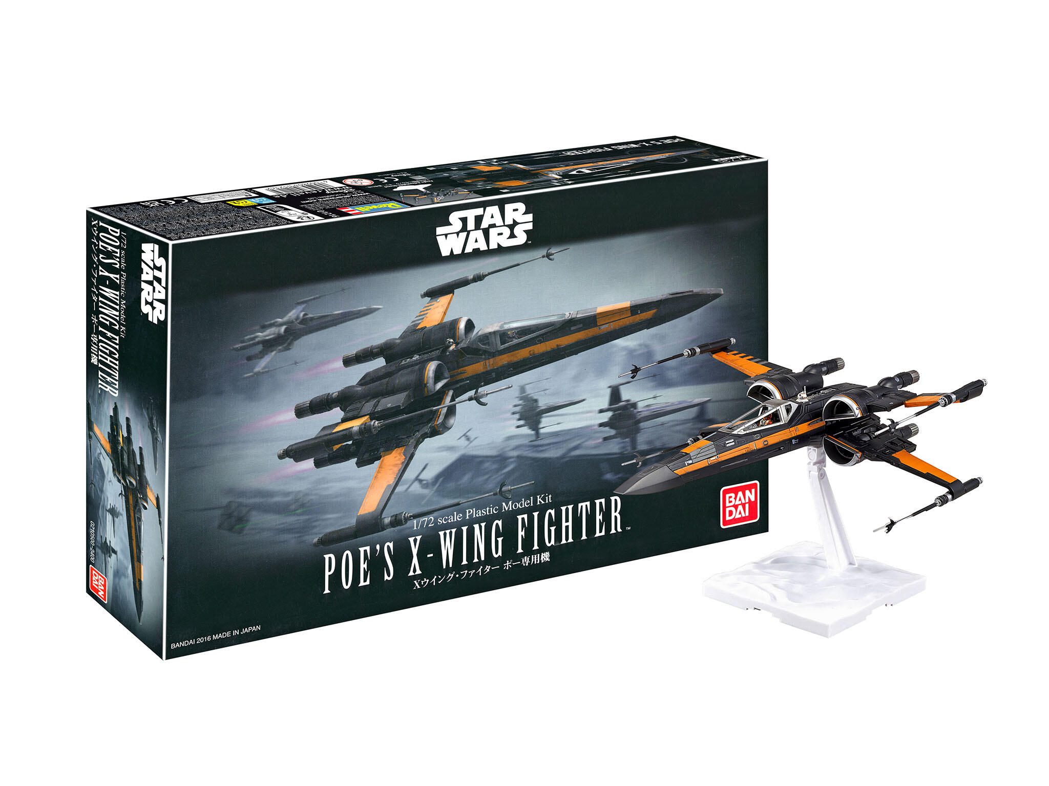 Poe's X-Wing Fighter Bandai