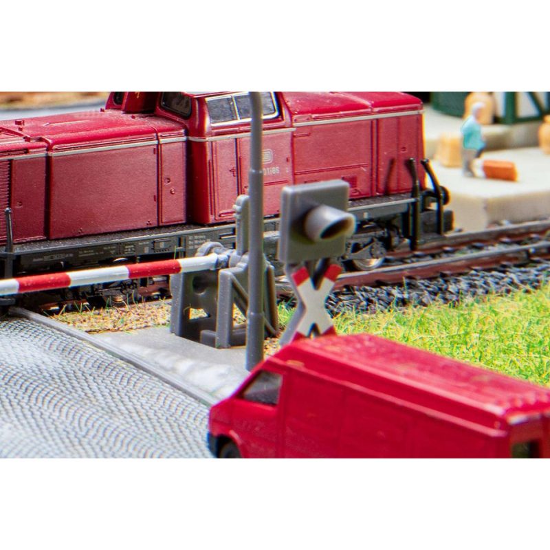 Faller 180259 Railway Crossing with Bell Mini Sound Effect
