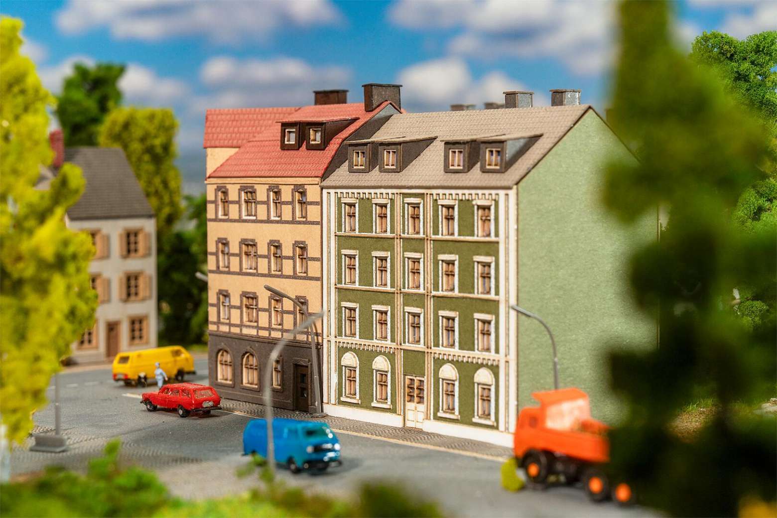 Faller 282783 Row of Townhouses