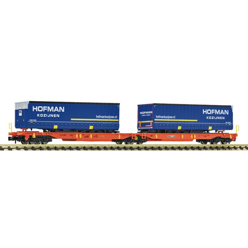 Articulated double-pocket wagon T2000, Wascosa