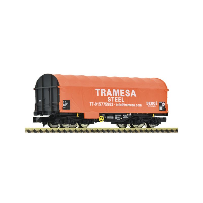 Slide tarpaulin wagon, Tramesa