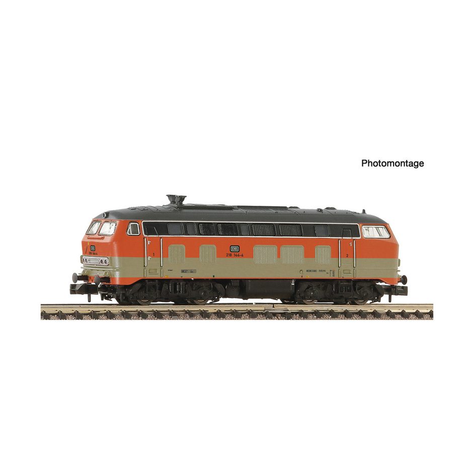 Diesel locomotive 218 144-4, DB