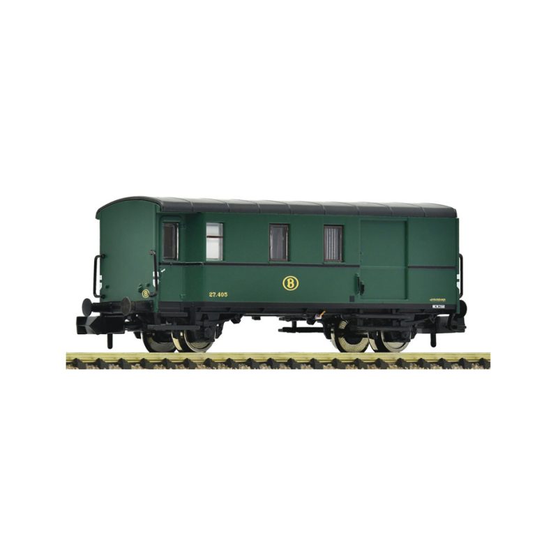 Goods train baggage wagon