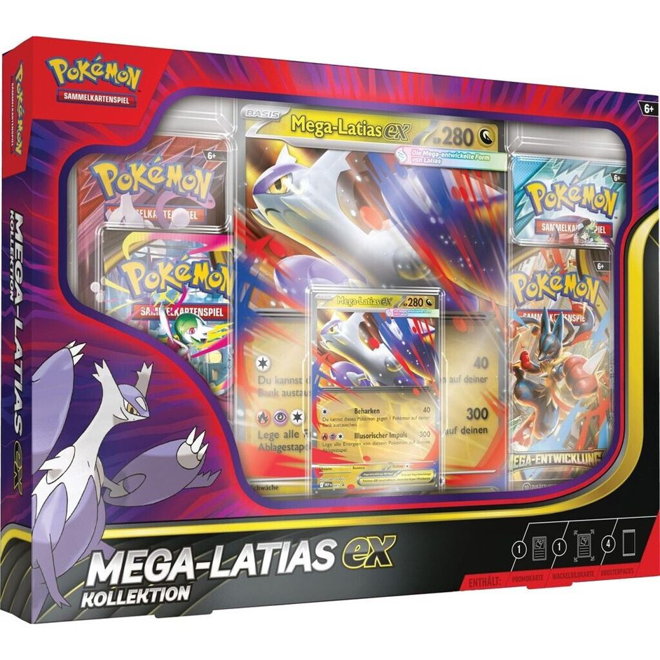 Pokemon Collection Box - Mega-Latias Ex - German (10-10130-103)