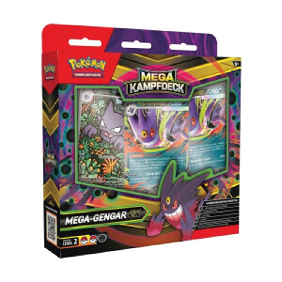 Pokémon 10-10131-103 Mega Kampfdeck - Mega-Gengar Ex - German