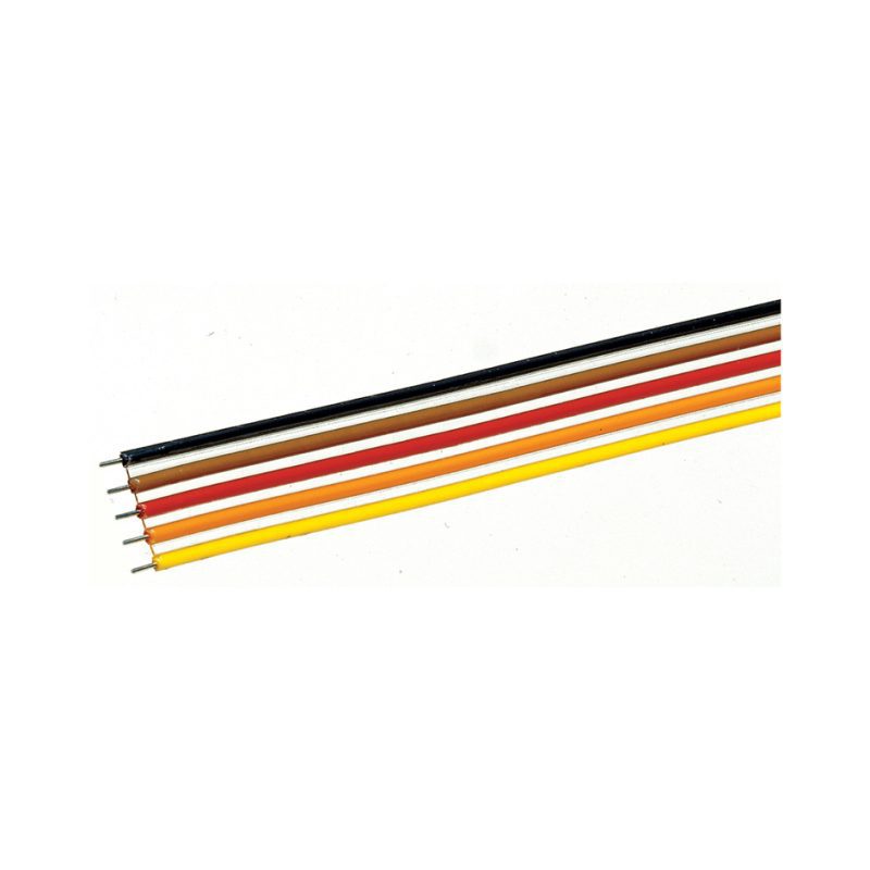 Flat ribbon cable 5-pole