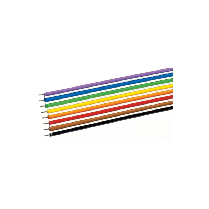 Flat ribbon cable 8-pole