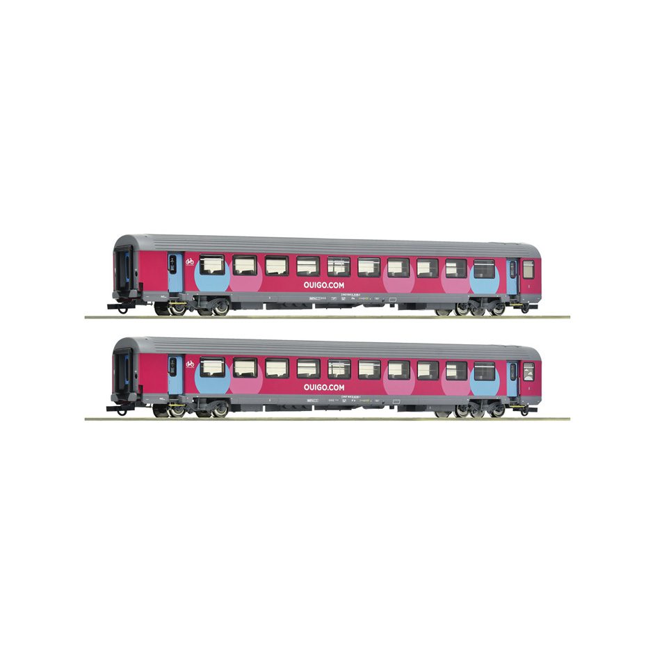 2-piece set Corail coach