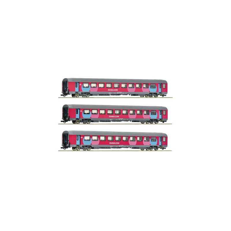 3-piece set Corail coach