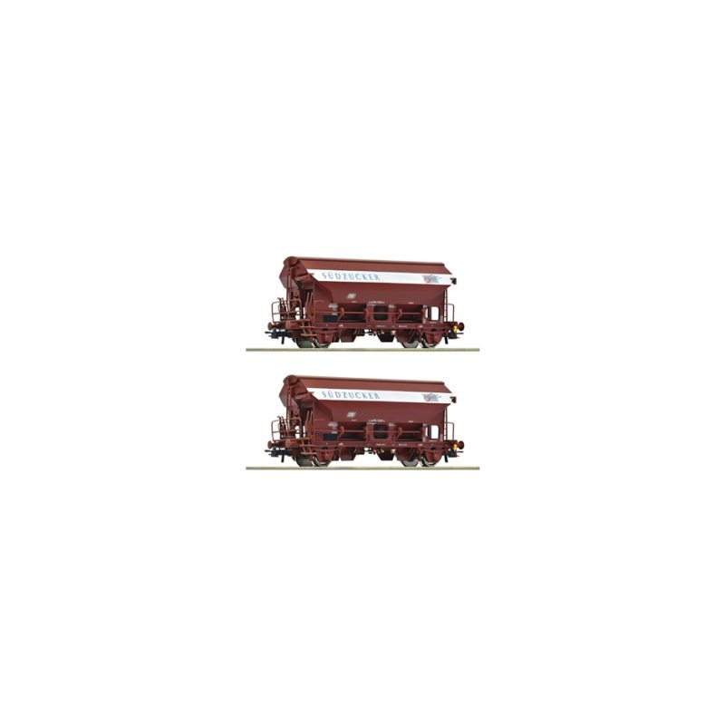 2-piece set: Swivel-roof wagons, DB