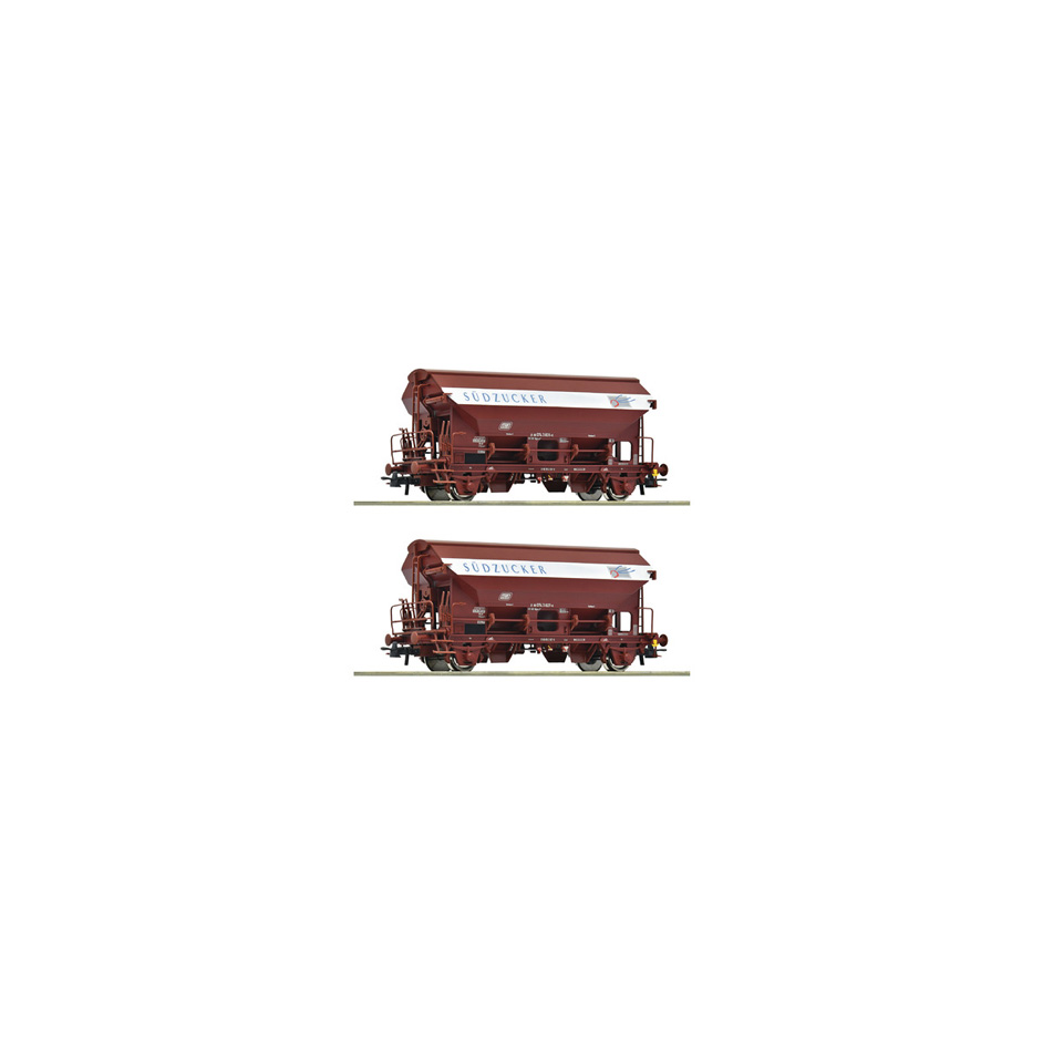 2-piece set: Swivel-roof wagons, DB