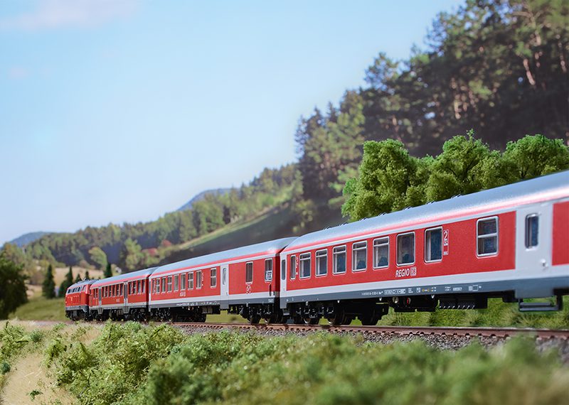 Minitrix T18258 "RE 7 Murg Valley Recreation Express" Passenger Car Set