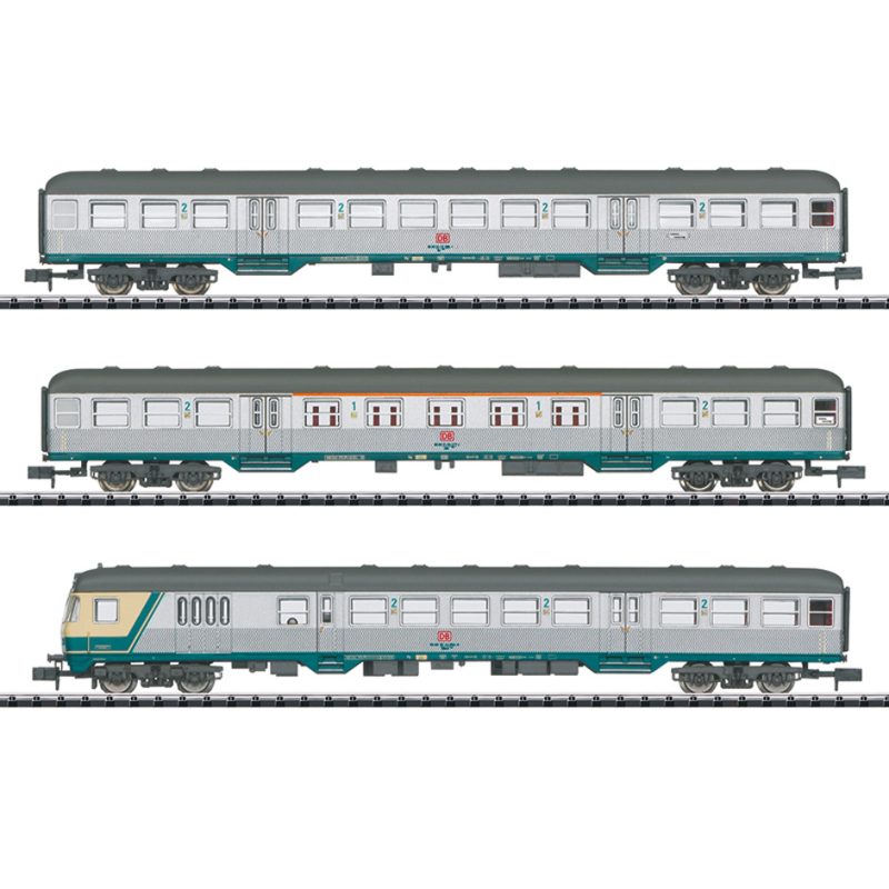 Minitrix 18263 Silver Coins car set DB AG