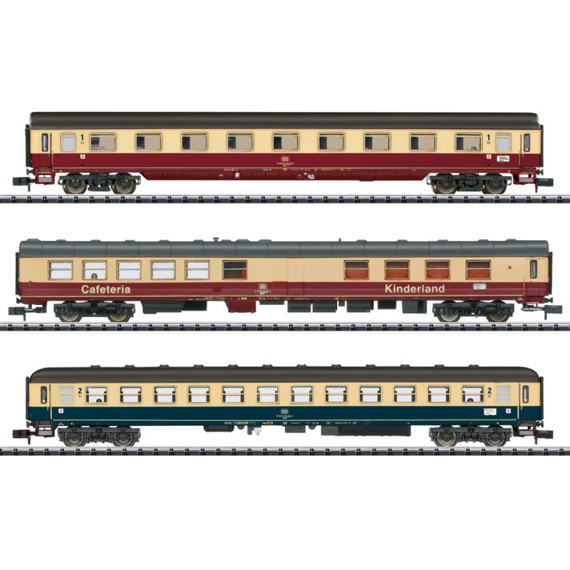 Minitrix 18274 “FD 1922 Berchtesgadener Land” Express Train Passenger Car Set 1