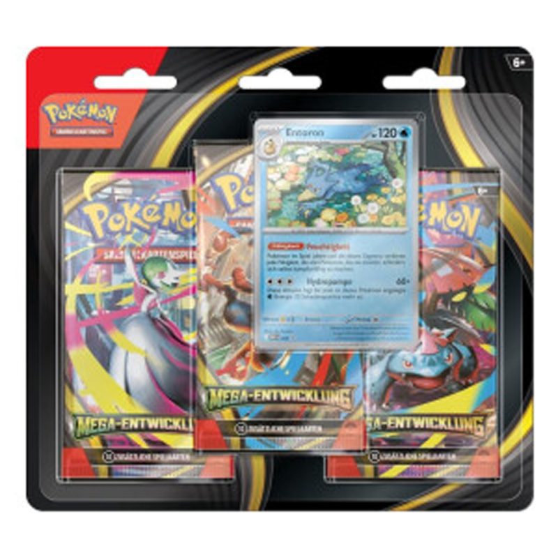 Pokemon 10-10050-103 ME01 - Blister - 3-Pack - German