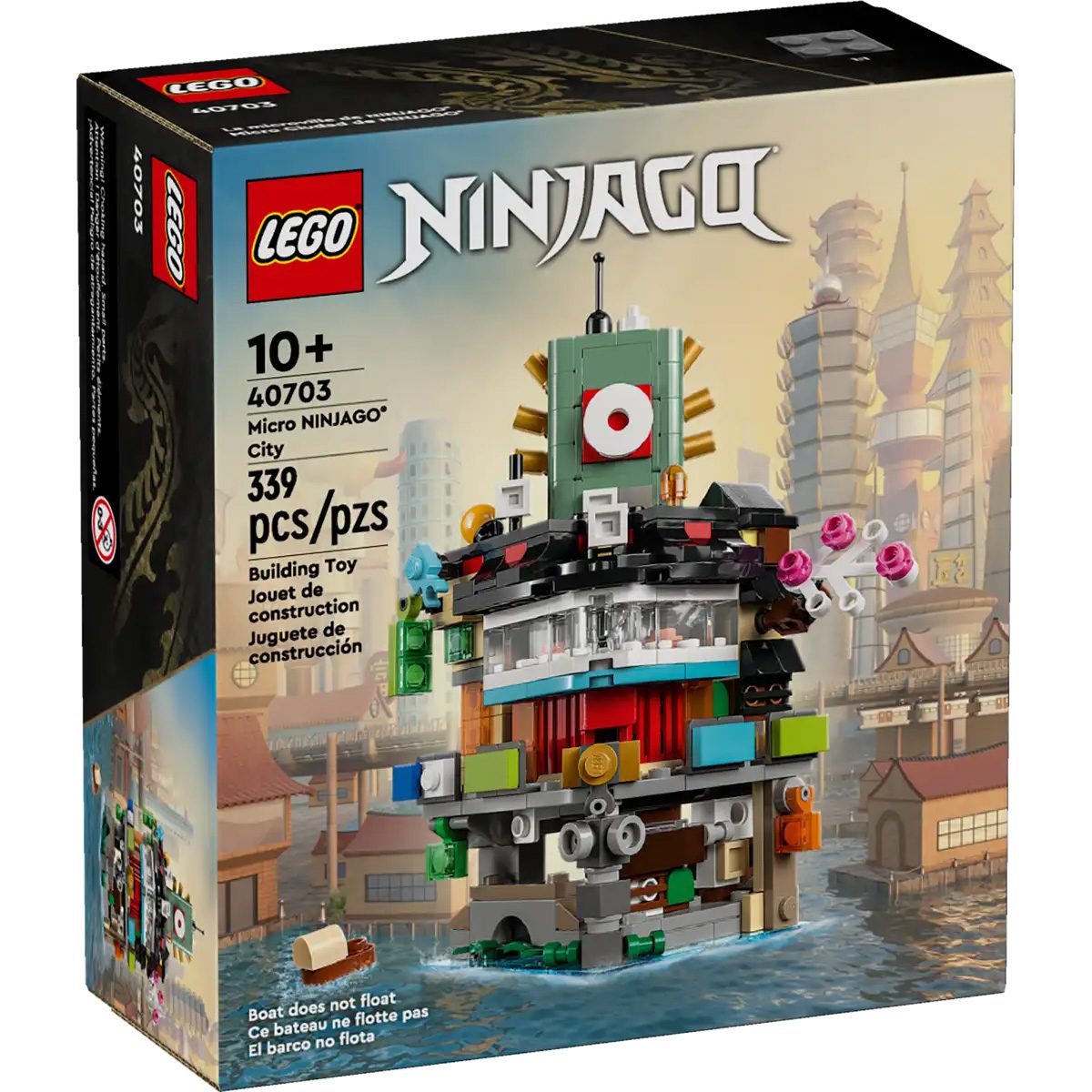 Micro NINJAGO® City 40703 Packaging