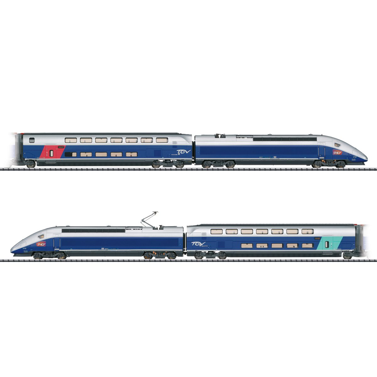 Trix 22381 TGV Euroduplex High-Speed Train